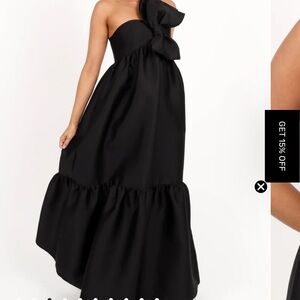 Elegant Black Evening Gown